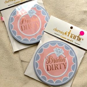 “Bridin’ Dirty” Coasters
